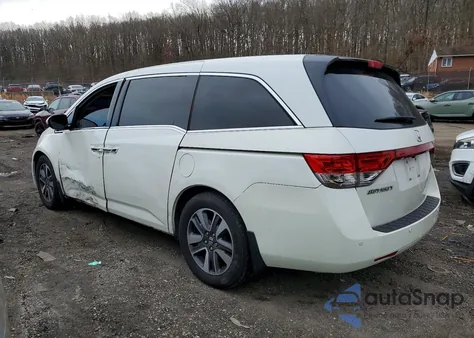 2015 Honda Odyssey Touring z USA, uszkodzony, nr VIN 5FNRL5H94FB118450